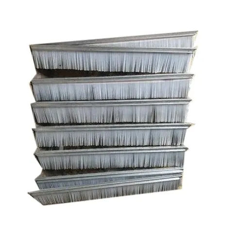 Silver Industrial Nylon Strip Brush