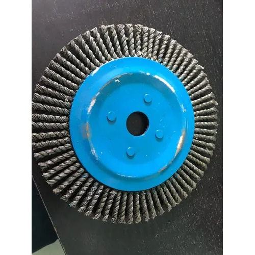 Knot Wire Wheel Brush Size: 5 - 10 Inch