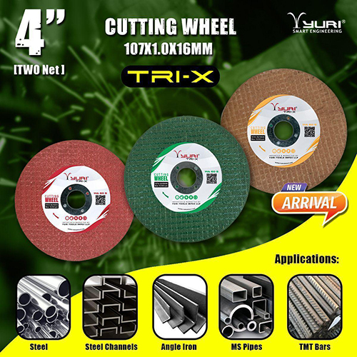 4 inch Yuri Tri-X Cutting Wheels