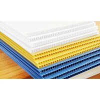 Pp Corrugated Sheet - Color: Diff . Options Available .