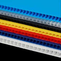 Pp Plastic Corrugated Sheet - Color: Diff . Options Available .