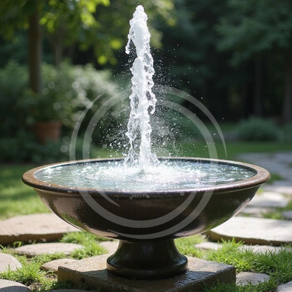 Garden Water Fountain For Home - Color: White