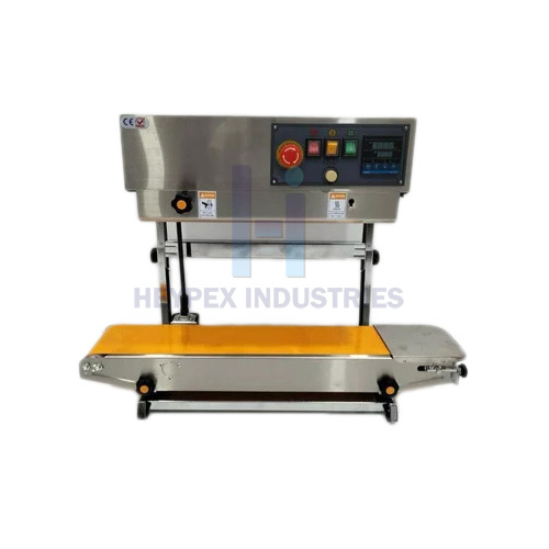 Vertical SS Continuous Band Sealer Machine