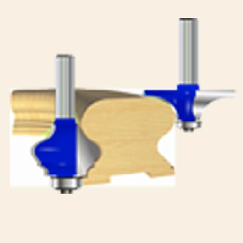 TCT Brazed Router Bit Set for Hand Rails TTB RC 27