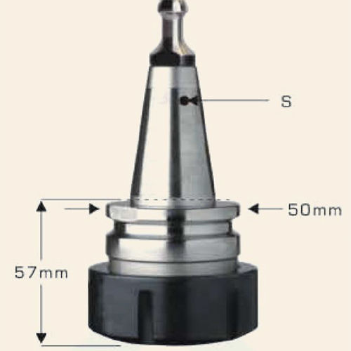 Chunk ISO 30 Tapered Shank with Precision Collet Er50