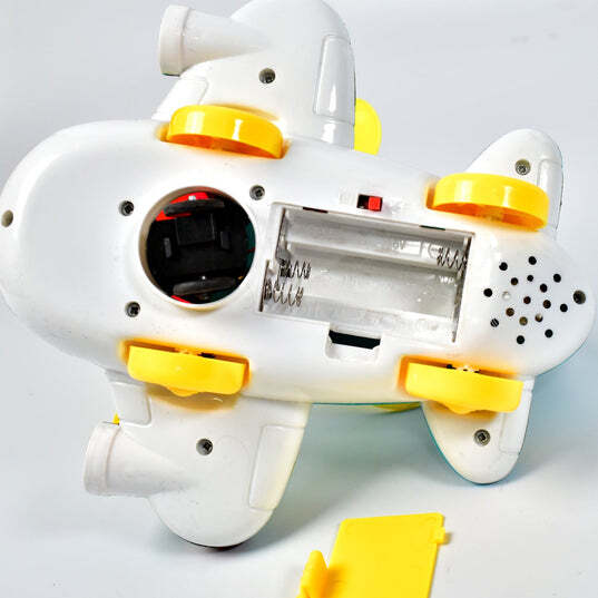 HELICOPTER AIRPLANE MUSICAL TOY TODDLERS WITH LIGHTS (4516)