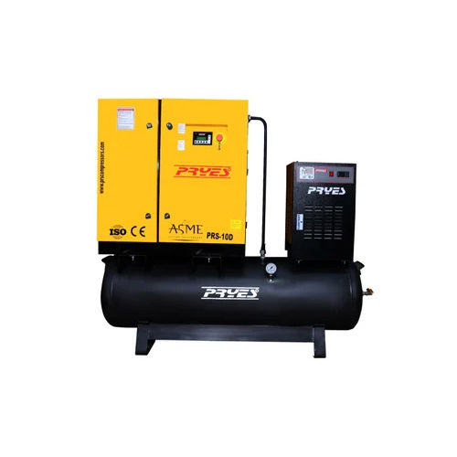 Tank Mounted Rotary Screw Compressor