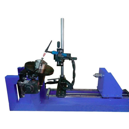 Blue Welding Lathe For Precision Welding Jobs