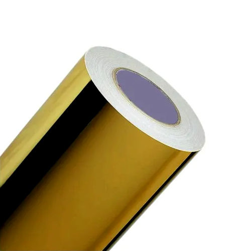 Gold Vinyl Car Wrap Roll - Color: Golden