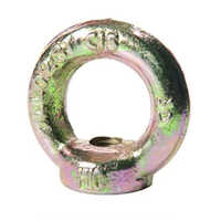 Galvanized Lifting Eye Nut - Stainless Steel, Customized Size | Manual Use, Polished Finish, Versatile Industrial Lifting Accessory
