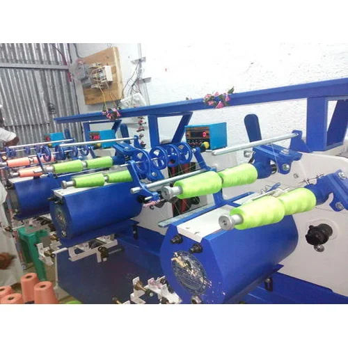 Four Cone Winding Machine - Color: Blue