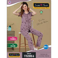 7752095-A Premium Ladies Printed Lounge Wear