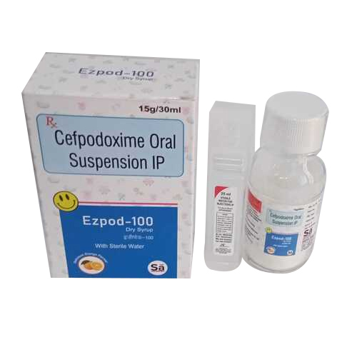Cefpodoxime 100Mg Dry Syrup With Water