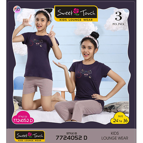 7724052-D Kids Lounge Wear