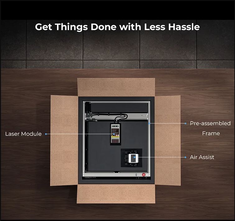 Creality Falcon2 40W Laser Engraver and  Cutter