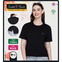 777552-A Ladies Plain Tee