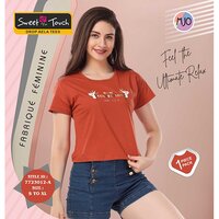 7723012-A Ladies Drop Alea Tees