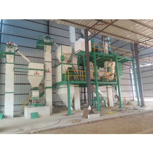 Semi-Automatic Industrial Ms Poultry Feed Plant