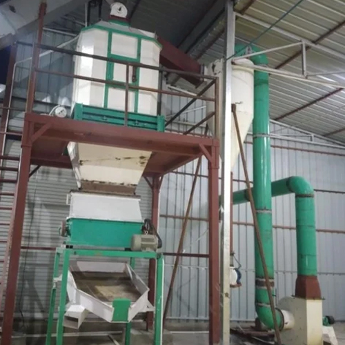 Colour Coated Automatic Cattle Feed Plant