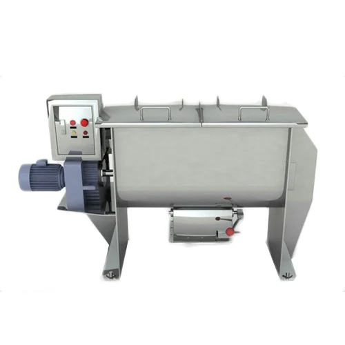 Paddle Type Mixer Machine - Semi Automatic Electric Powered | Painted Surface Treatment Ideal for Milling Applications Warranty Included