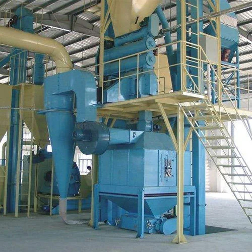 Colour Coated Automatic Fish Feed Plant