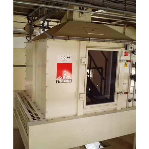 10HP Industrial Pellet Cooler - Automatic Cooling System | Painted Finish Electric Power Source Reliable Warranty