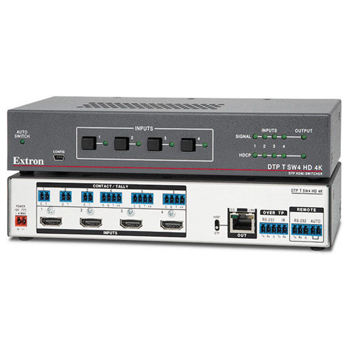 Four Input HDMI Switcher With Integrated DTP Transmitter