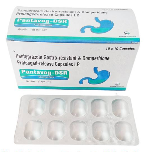 Pantoprazole Gastro Resistant And Domperidone Capsules IP