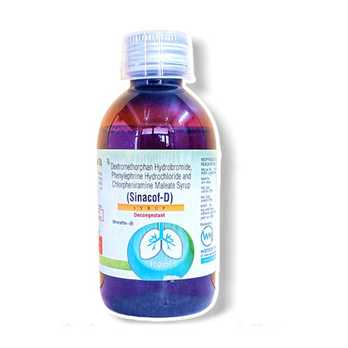 Hydrobromide Pheylephrine Hydrochloride And Chlorpheniramine Maleate Syrup General Medicines