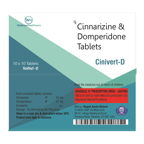 Cinnarizine And Domperidone Tablets