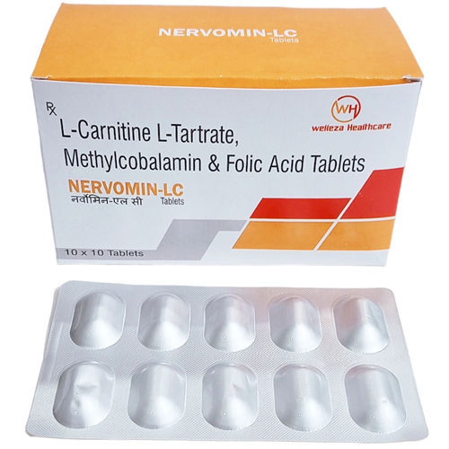 L-Carnitine L-Tartrate Methylcobalamin And Folic Acid Tablets