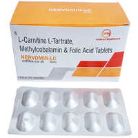 L-carnitine L-tartrate Methylcobalamin And Folic Acid Tablets - Drug Type:  General Medicines at 2200.00 INR at Best Price in Jaipur