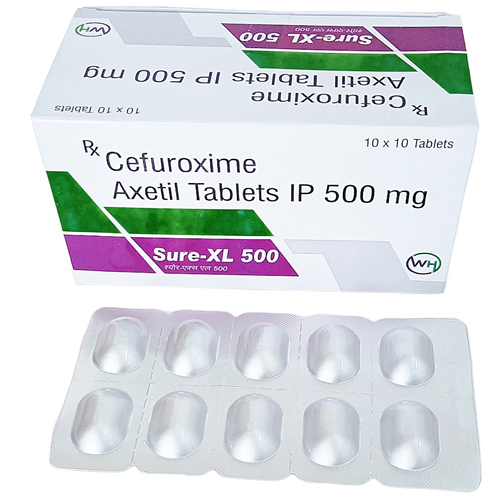 500mg Cefuroxime Axetil Tablets IP