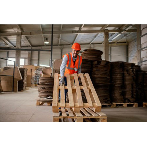 Brown Industrial Wooden Pallets