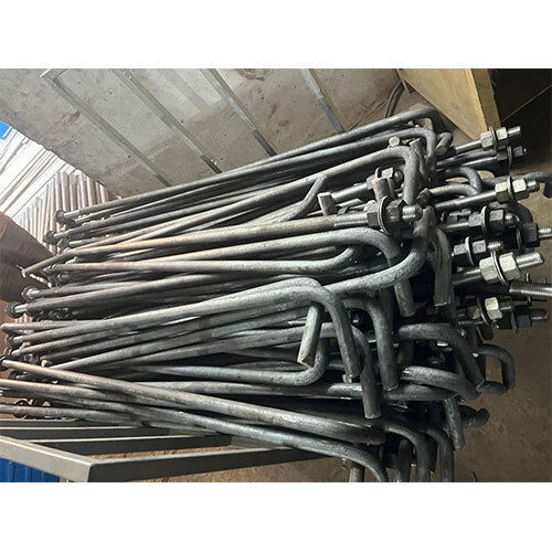 Mild Steel L Shape Foundation Bolt