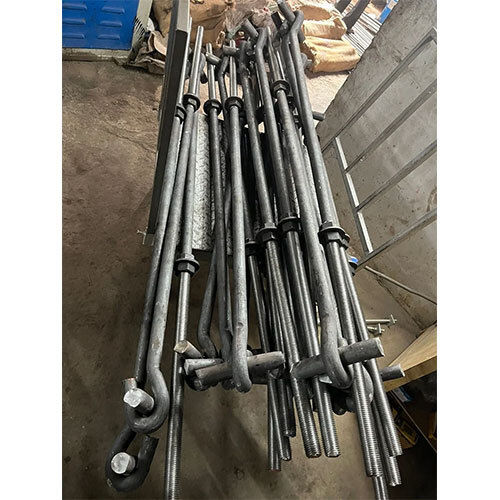 Silver Mild Steel Foundation Bolts And Rods