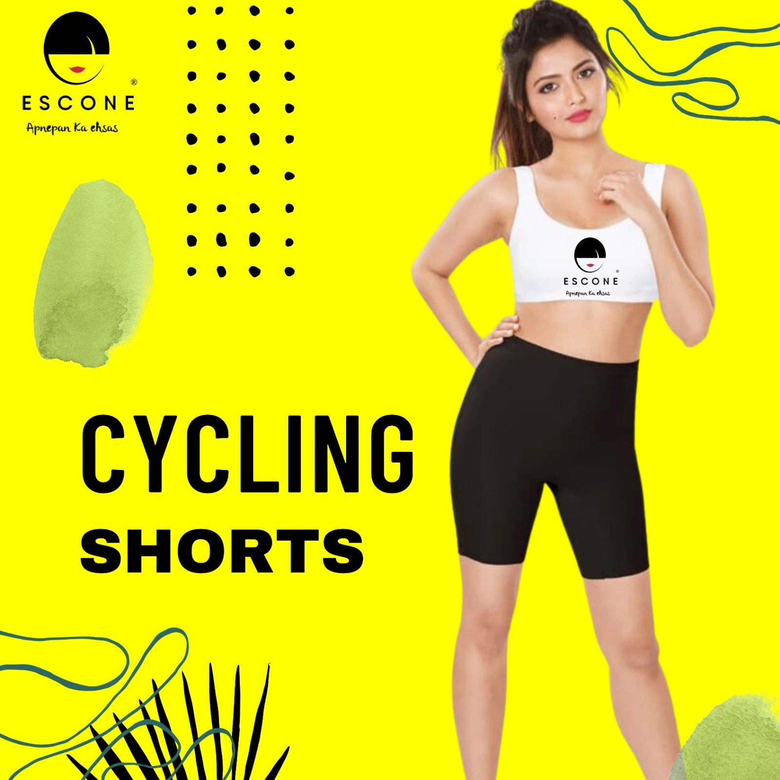 LADIES CYCLING SHORTS