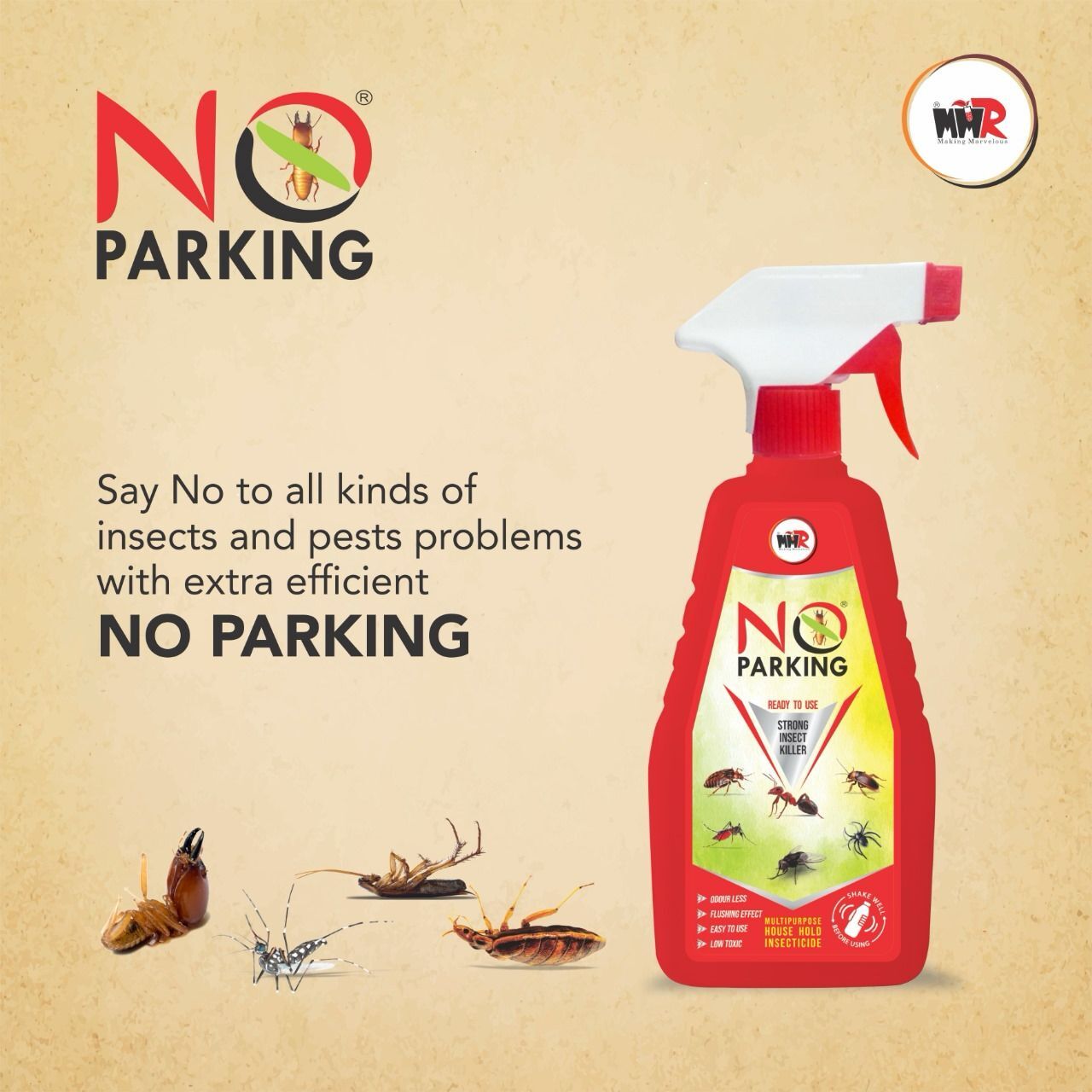 No Parking Strong Insect Killer