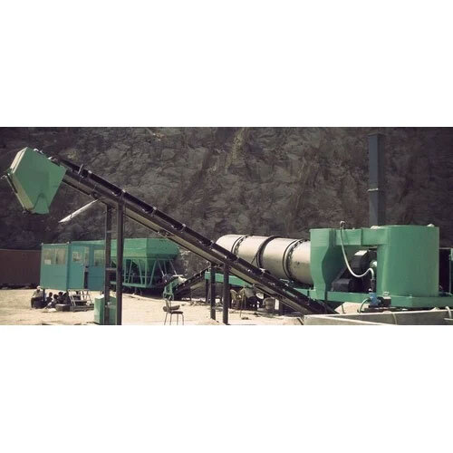 Automatic Asphalt Drum Mix Plant For Road Construction Projects