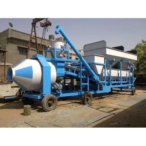 Mobile Concrete Batching Plant And Machine