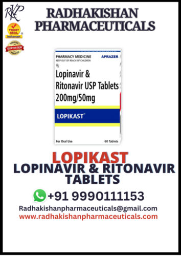 Lopikast Lopinavir and Ritonavir USP Tablets 