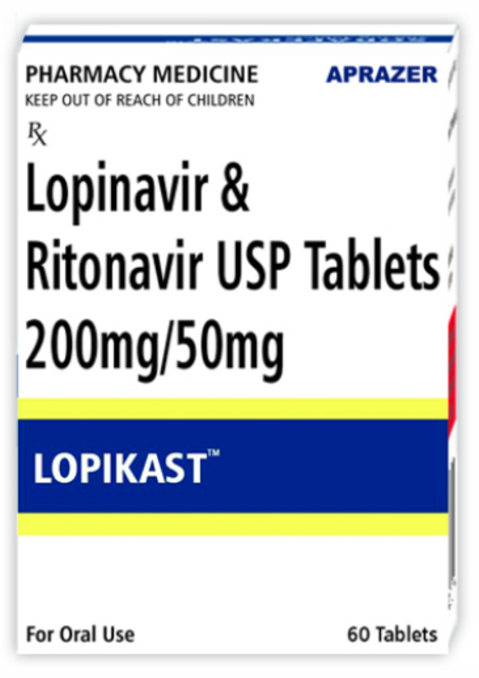 Lopikast Lopinavir and Ritonavir USP Tablets