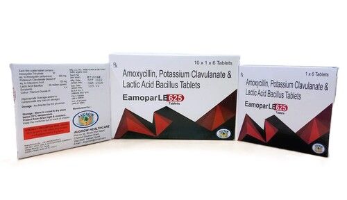 AMOXYCILLIN POTASSIUM CLAVULANATE LACTIC ACID BACILLUS TABLETS