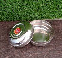 MULTI-PURPOSE STAINLESS STEEL ROUND SHAPE TIFFIN BOX  (3346)