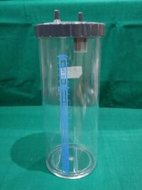 2000ml Pc Jar - Transparent, Round | Light Weight, Leak Proof, Durable, Non-toxic, Heat Proof, Easy To Clean, Versatile For Chemicals And Food
