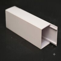 Pvc Electrical Casing Capping Pipe - Color: White