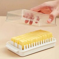 BUTTER STORAGE BOX WITH SLICER FOR EASY CUTTING CHEESE BUTTER (5848)