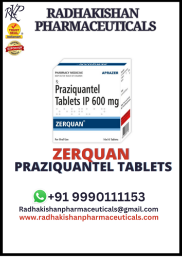 Zerquan Praziquantel Tablets 
