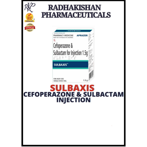 Sulbaxis cefoperazone and  sulbactam Injection 