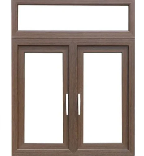 Walnut Color UPVC Windows